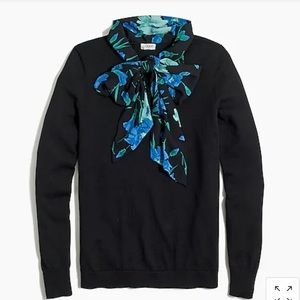 Scarf Pullover Sweater